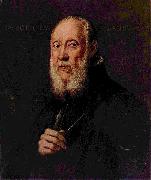 Jacopo Tintoretto, Portrat des Bildhauers Jacopo Sansovino